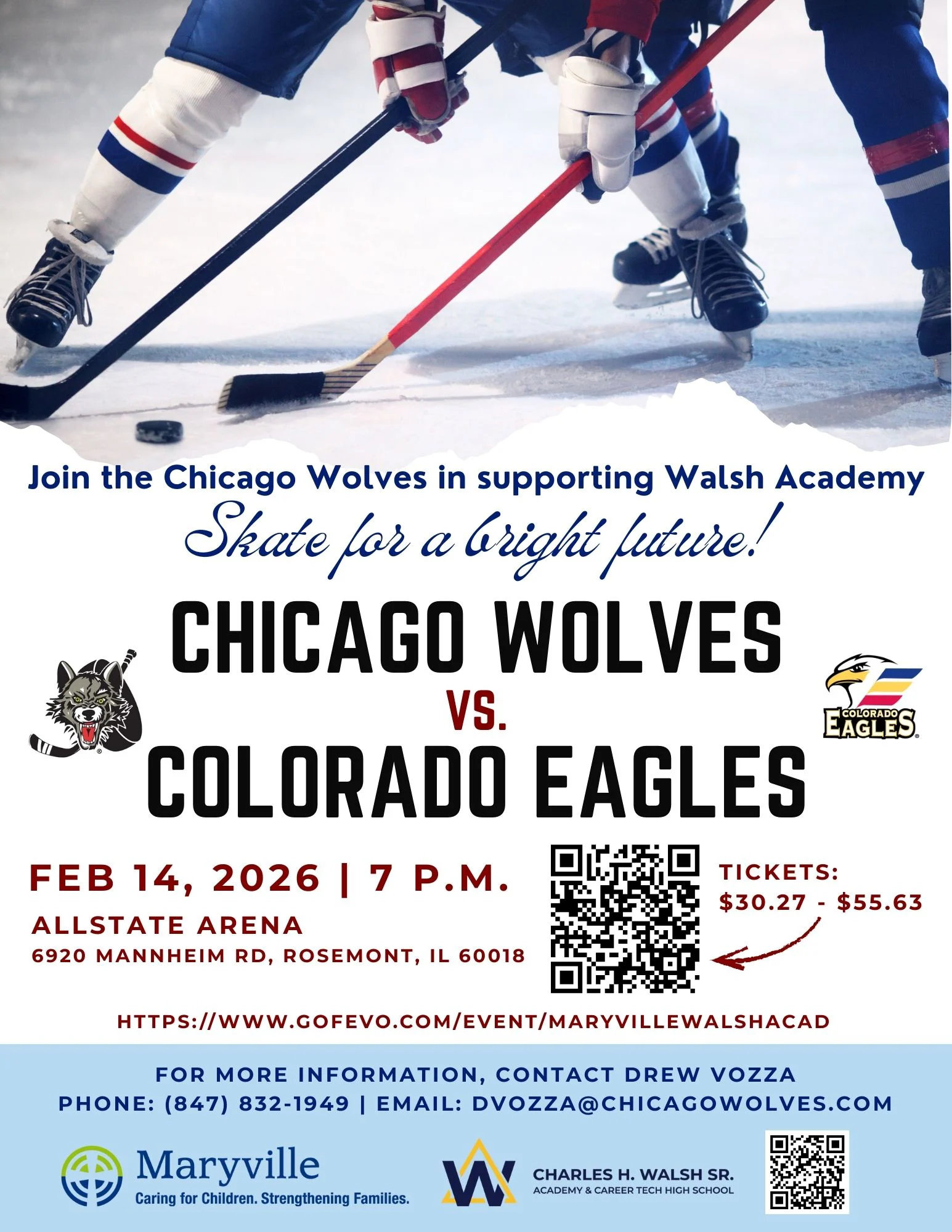 Chicago Wolves support Walsh Academy through a special fundraiser Feb ...
